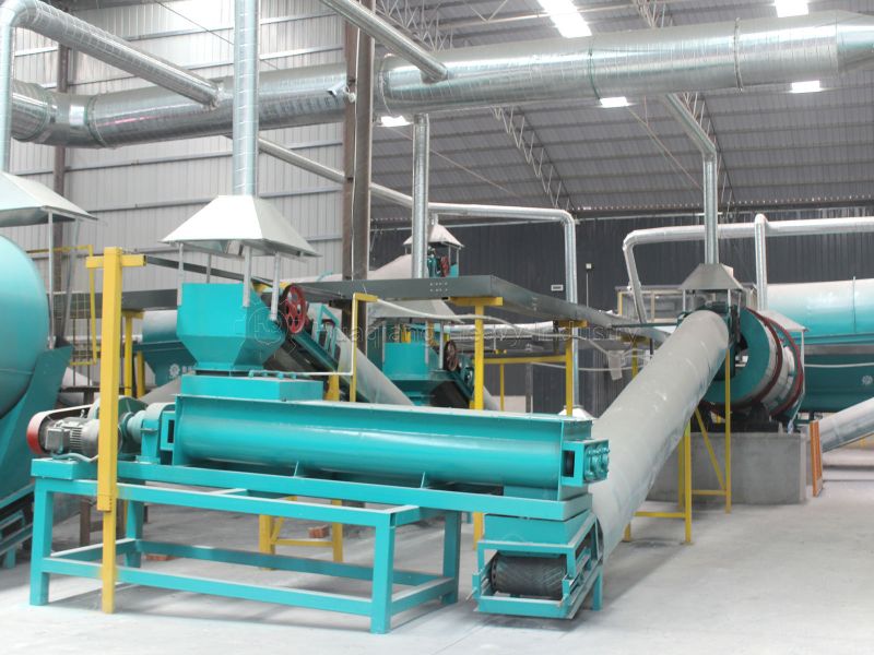 Huaqiang Disc Granulation Organic Fertilizer Production Line